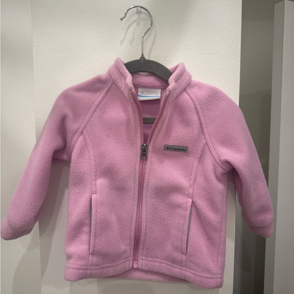 Columbia Soft Pink Baby Fleece
